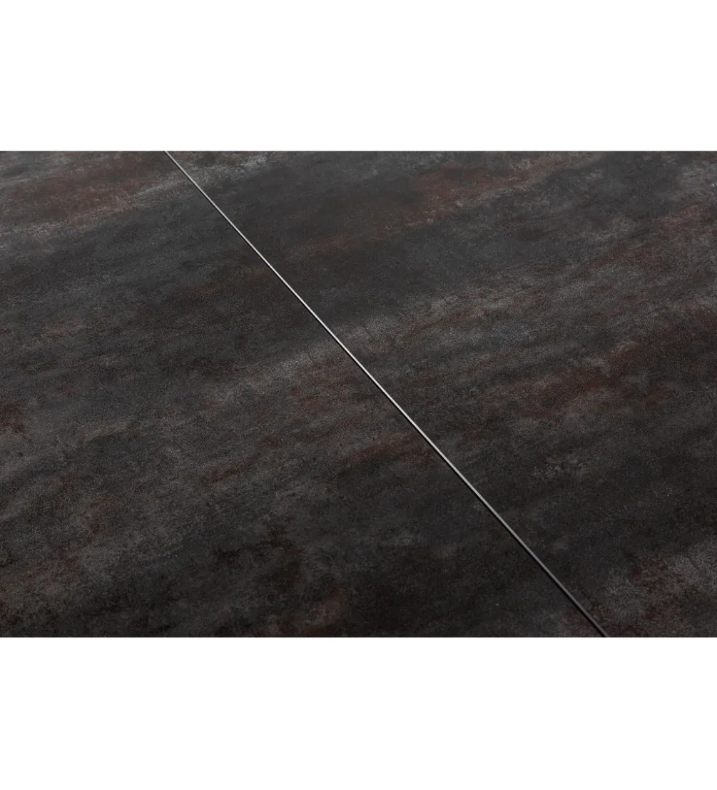 Stół Rozkładany ONTARIO Euphoria 180 Cm - 220 Cm - 260 Cm ceramika antracytowy Lava