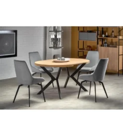 Stół rozkładany PERONI 100 cm - 250 cm w kolorze dąb złoty