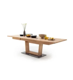 Stół rozkładany PORTLAND 180 cm - 280 cm w kolorze dębowym