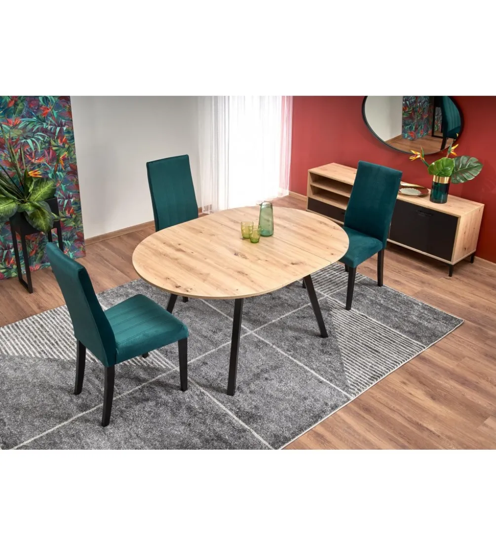 Stół rozkładany RUBEN 102 cm - 142 cm w kolorze dąb artisan
