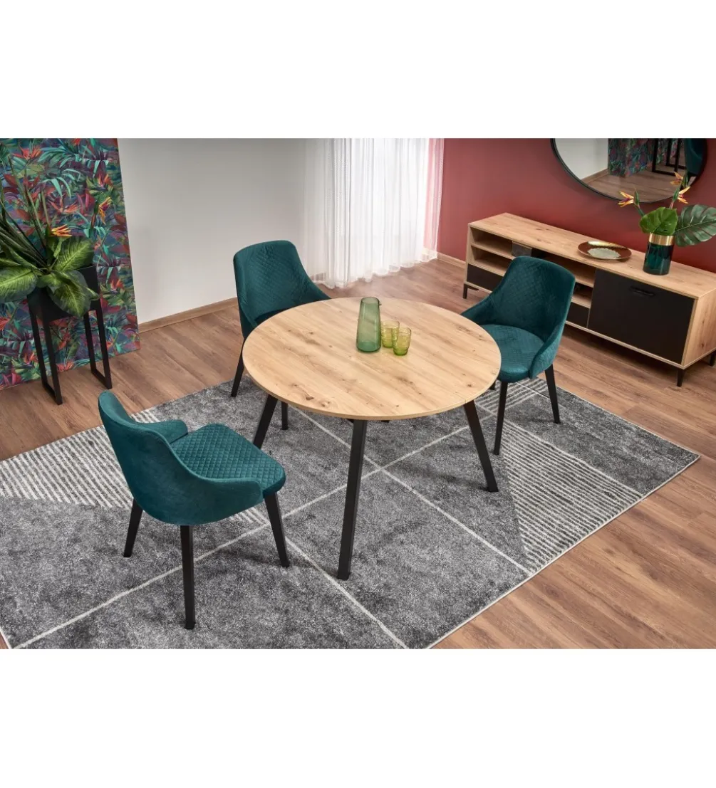 Stół rozkładany RUBEN 102 cm - 142 cm w kolorze dąb artisan