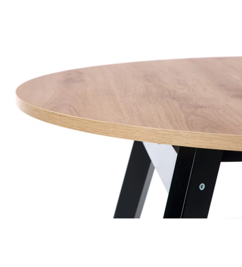 Stół rozkładany RUBEN 102 cm - 142 cm w kolorze dąb artisan