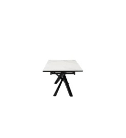 Stół rozkładany TESERO 200 cm - 250 cm - 300 cm ceramika w optyce kremowego marmuru