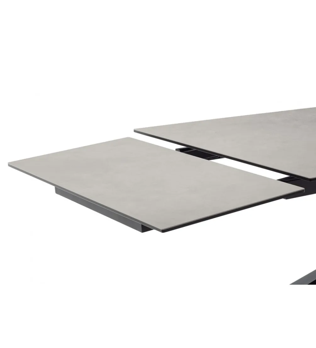 Stół rozkładany TESERO 200 cm - 250 cm - 300 cm ceramika antracytowa