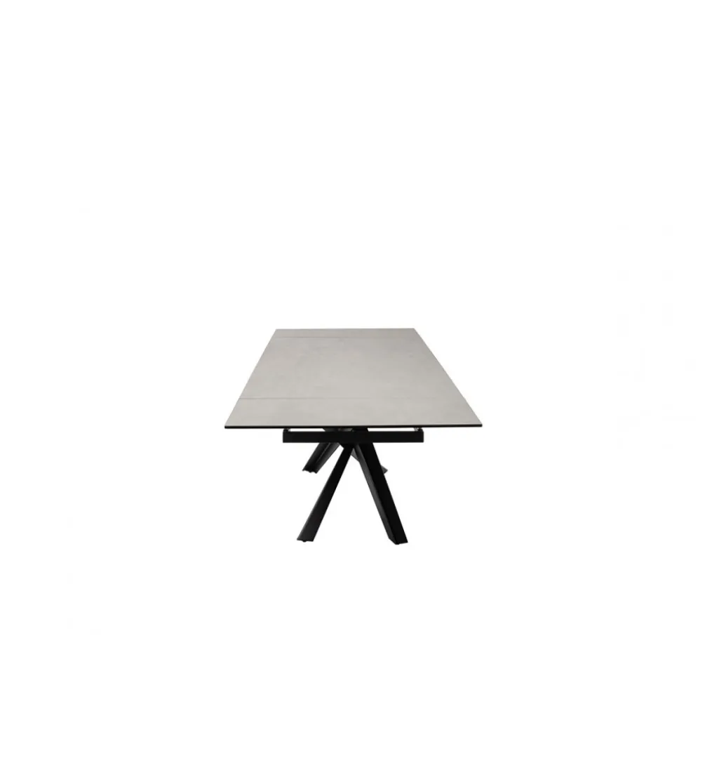 Stół rozkładany TESERO 200 cm - 250 cm - 300 cm ceramika antracytowa