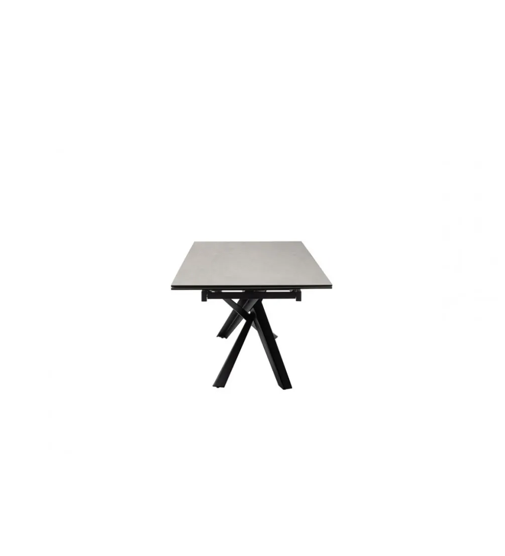 Stół rozkładany TESERO 200 cm - 250 cm - 300 cm ceramika antracytowa