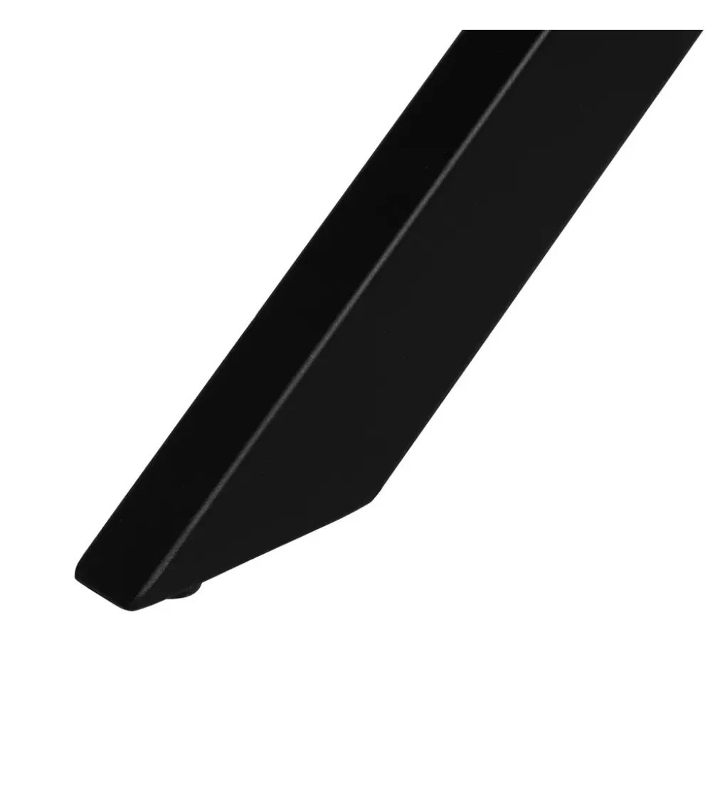 Stół rozkładany TURAMON 120 cm szary czarny