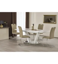 Stół rozkładany VISION 160 cm - 200 cm biały