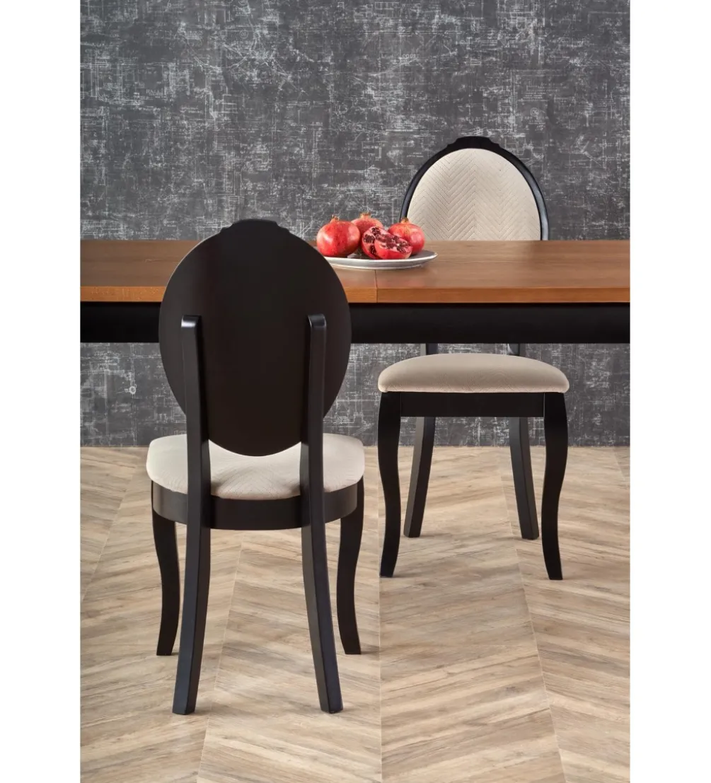 Stół rozkładany WINDSOR 160 cm - 240 cm w kolorze dąb ciemny