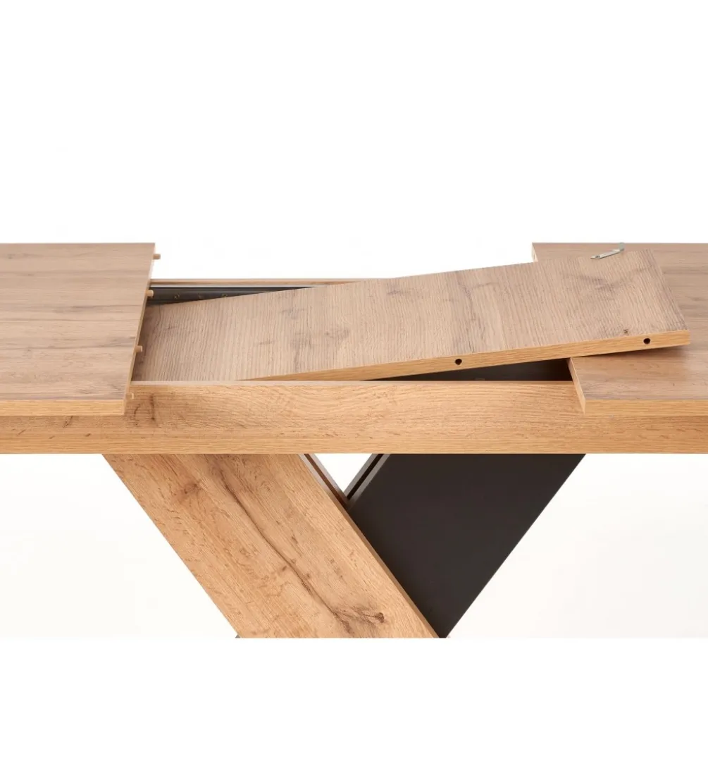 Stół rozkładany XARELTO 130 cm - 175 cm w kolorze dąb wotan