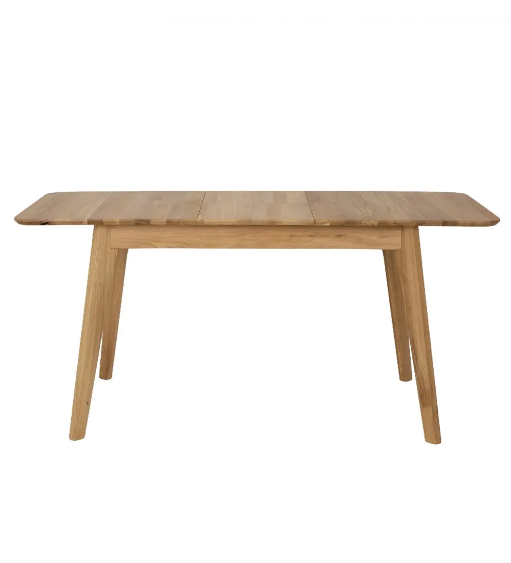 Stół rozkładany ZANDI 120 cm - 157 cm drewno dąb