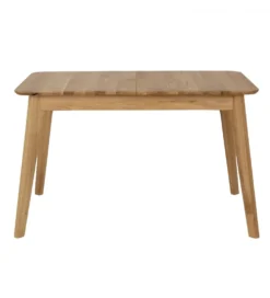 Stół rozkładany ZANDI 120 cm - 157 cm drewno dąb