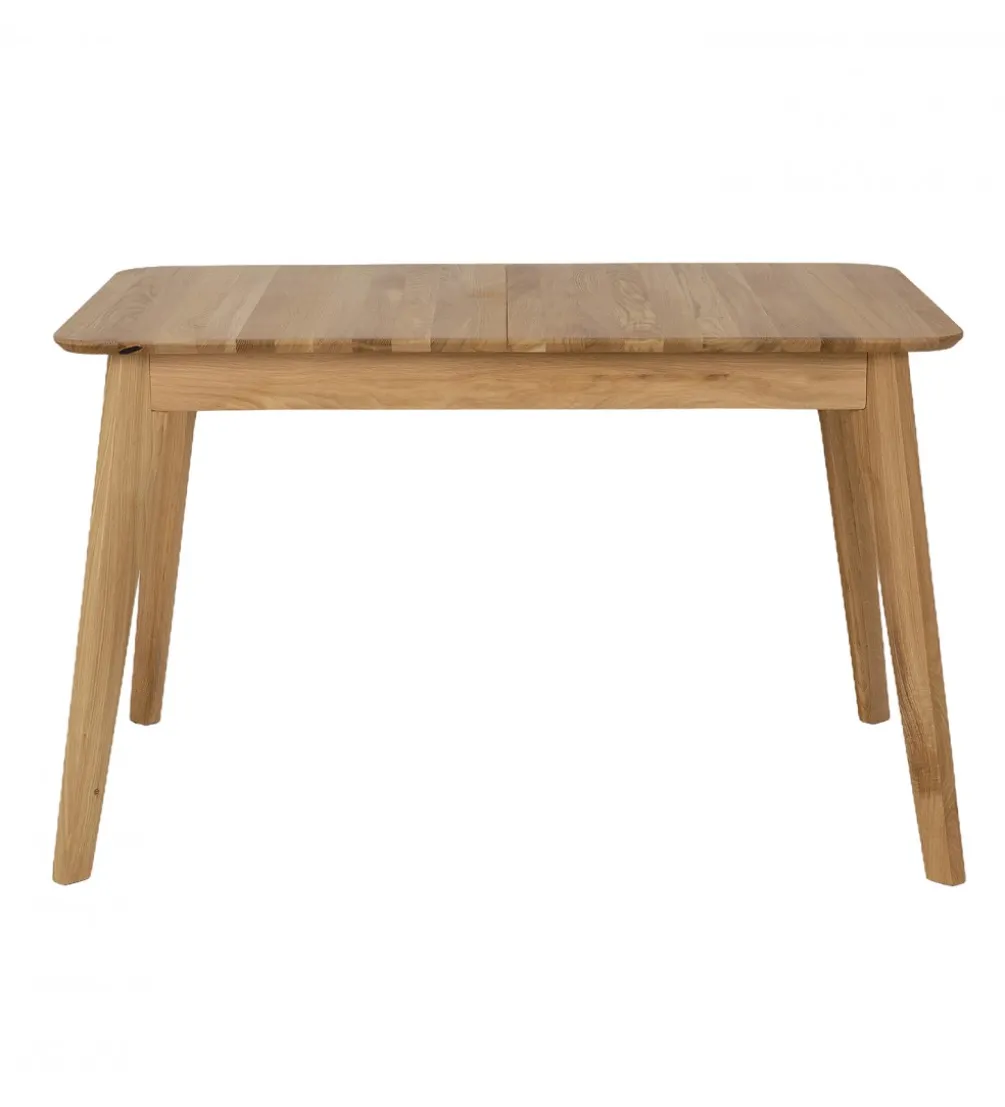 Stół rozkładany ZANDI 120 cm - 157 cm drewno dąb
