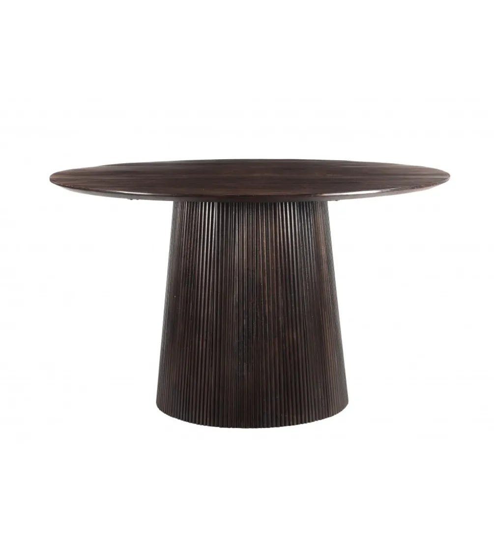 Stół SELVETOR 130 cm w kolorze orzecha