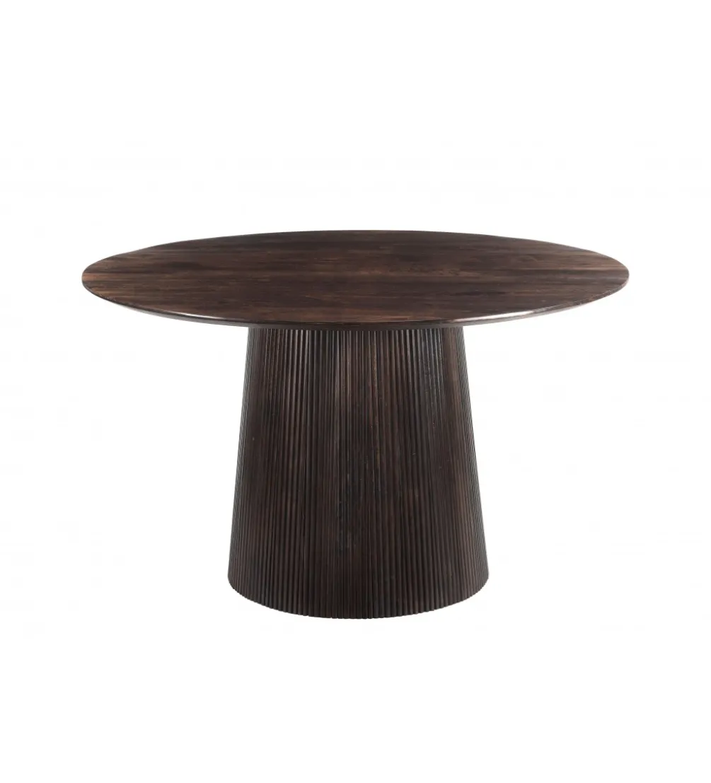 Stół SELVETOR 130 cm w kolorze orzecha