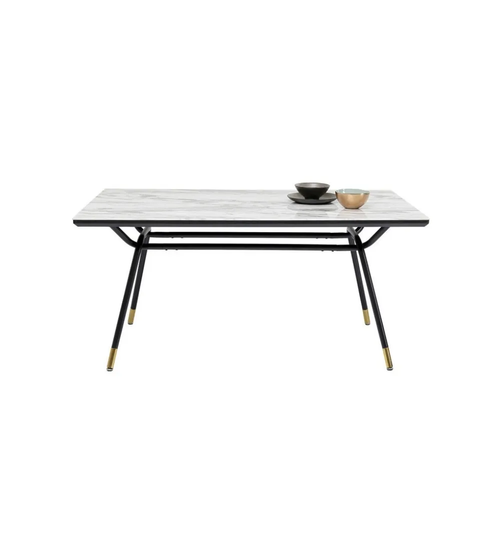 Stół South Beach 160 cm w optyce marmuru