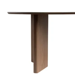 Stół TRANKY 180 x 90 cm ciemno brązowy blat ceramika
