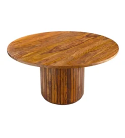 Stół TRES CHIC 120 cm drewno sheesham naturalny