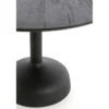 Stół TUNJA 120 cm czarny