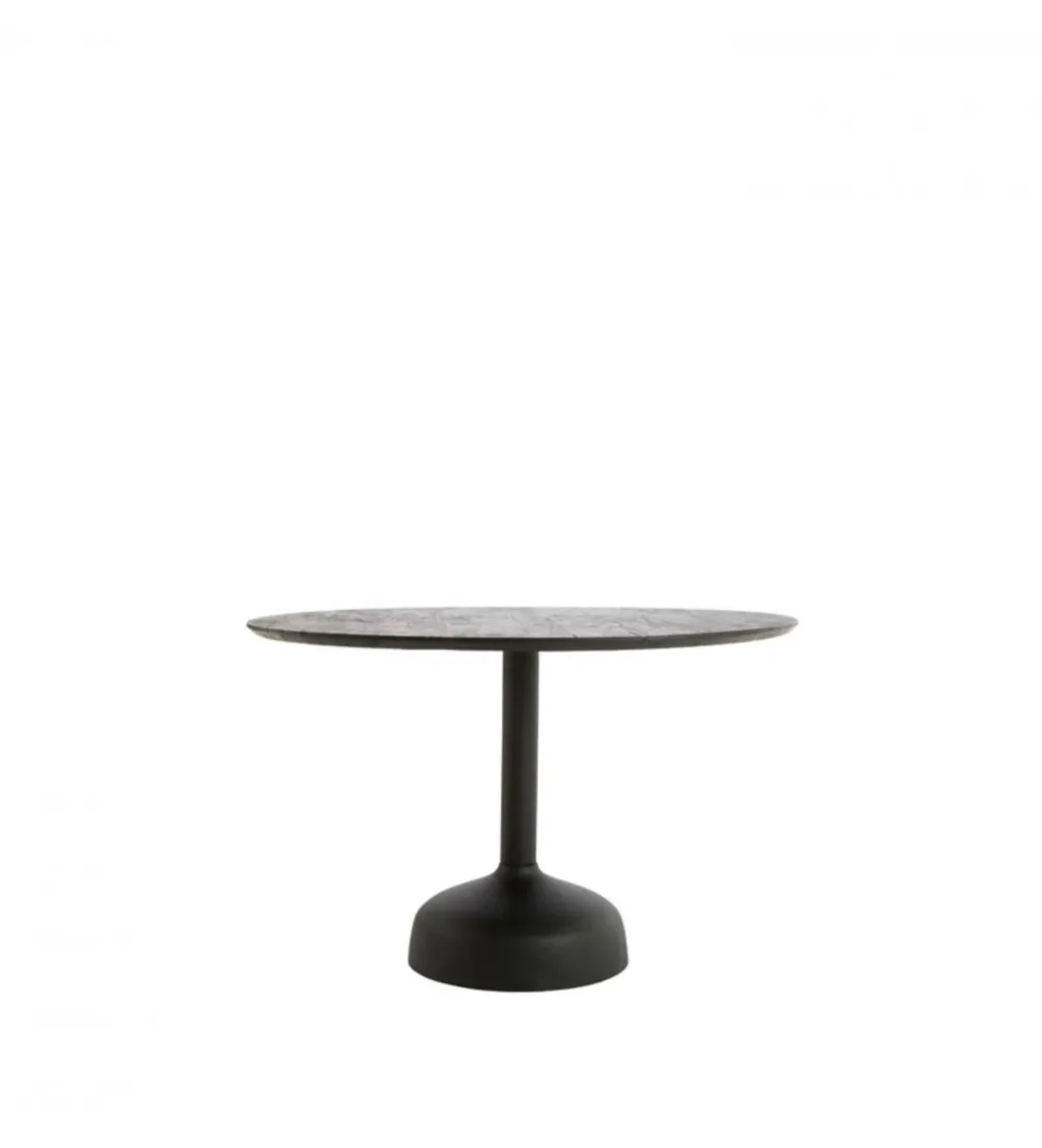 Stół TUNJA 120 cm czarny