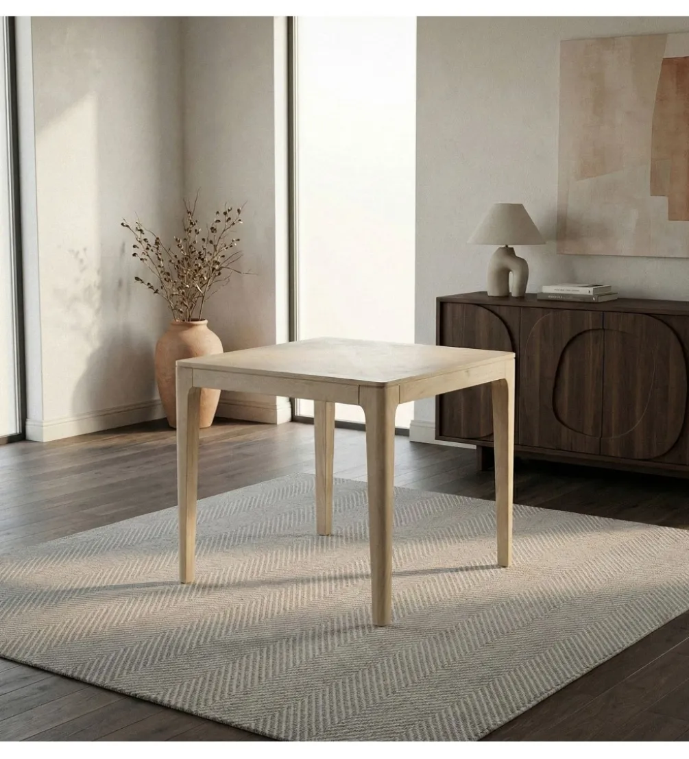 Stół WOHNLING 80 cm drewno mango naturalny