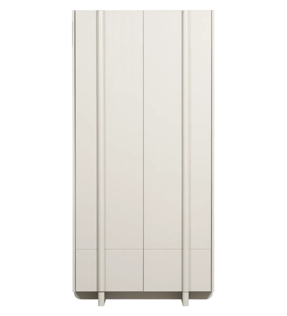 Szafa BASU 210 cm drewno sosny dust