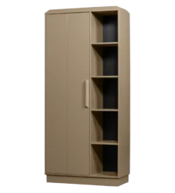 Szafa LOWEN 221 cm drewno sosny piaskowa