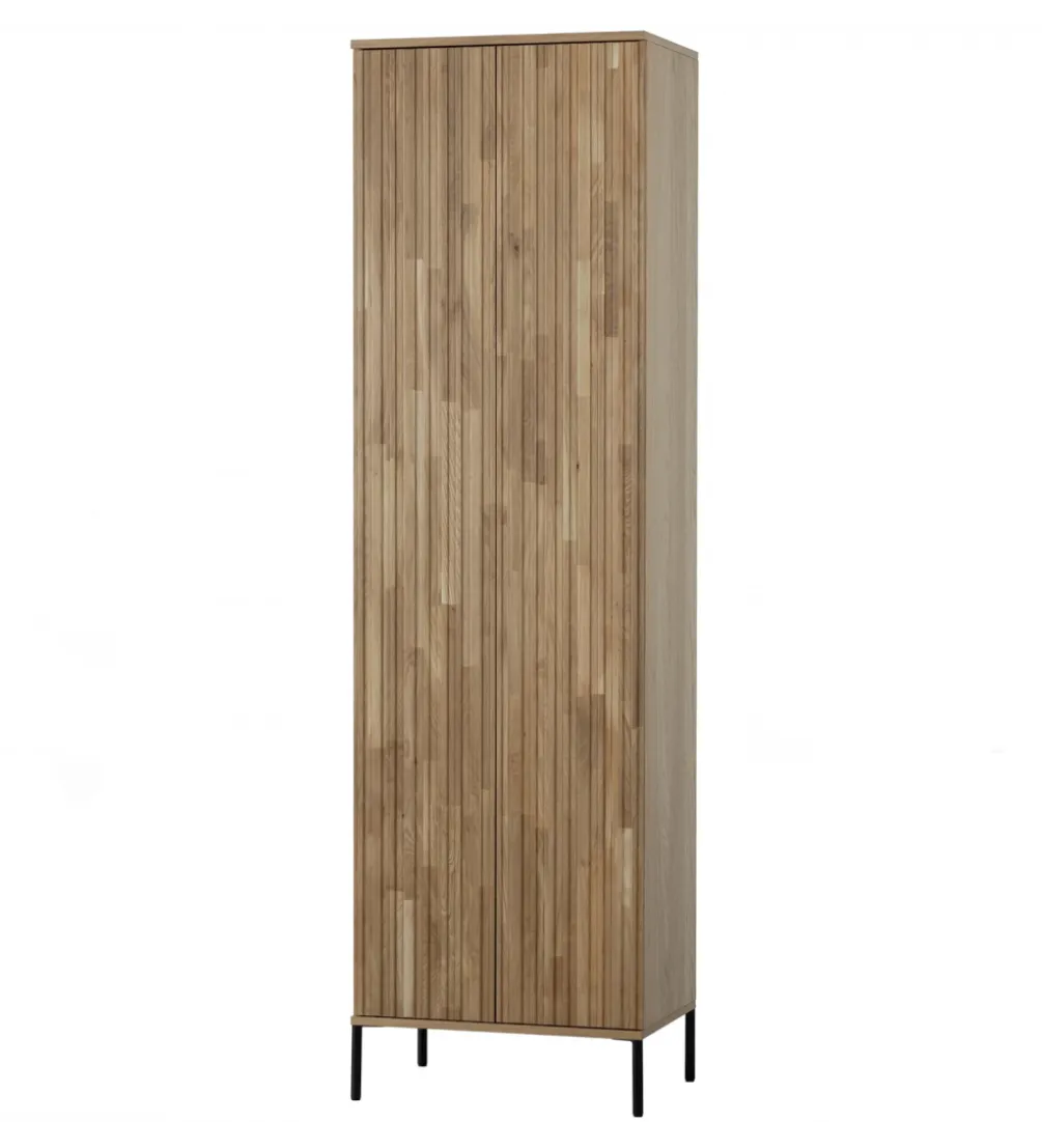Szafa NEW GRAVURE 210 cm drewno dębu naturalna