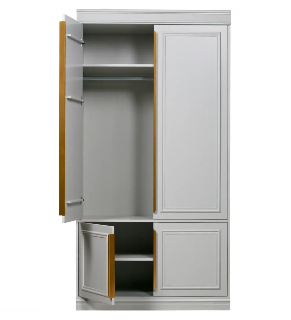 Szafa ORGANIZE 62 cm drewno sosny mist