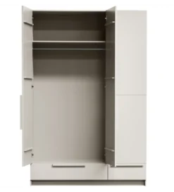 Szafa PURE 215 x 142 cm drewno sosny dust