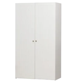 Szafa SIPKE 210 cm drewno sosny biała