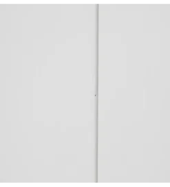 Szafa TIES 202 cm drewno sosny biała