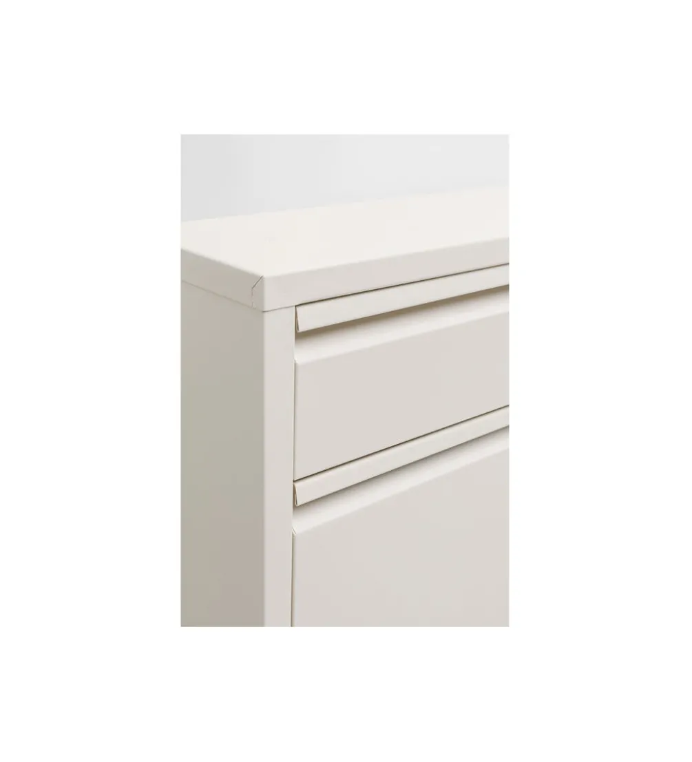 Szafka na buty CARUSO 114 cm kremowa