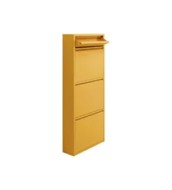 Szafka na buty CARUSO 119 cm żółte