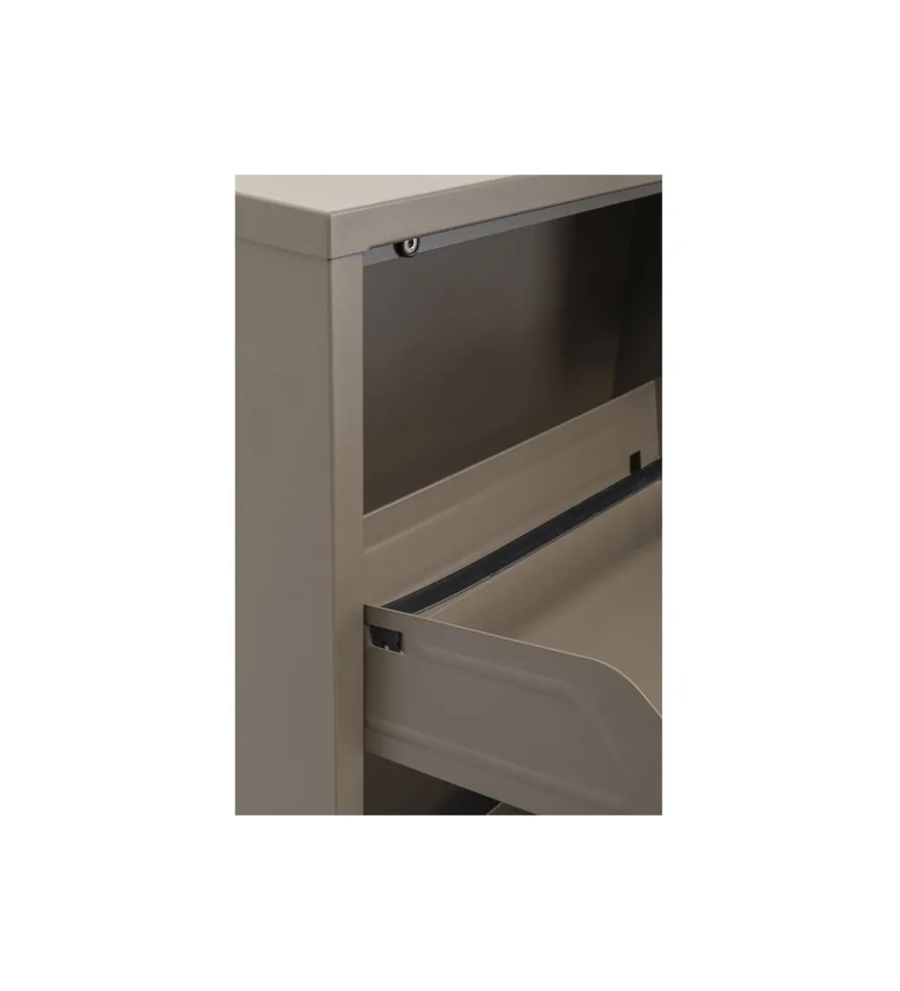 Szafka na buty CARUSO 136 cm taupe