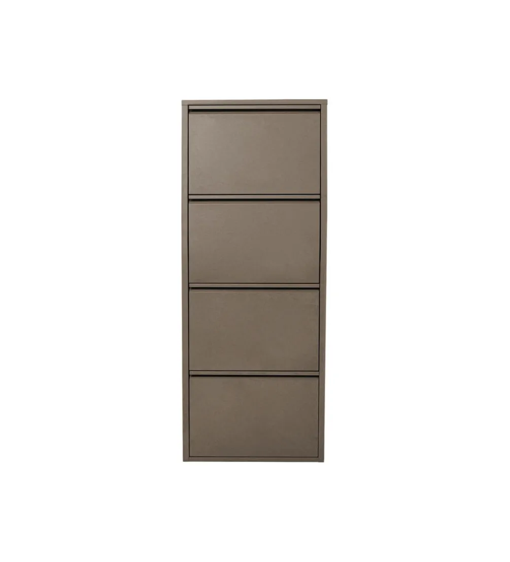 Szafka na buty CARUSO 136 cm taupe