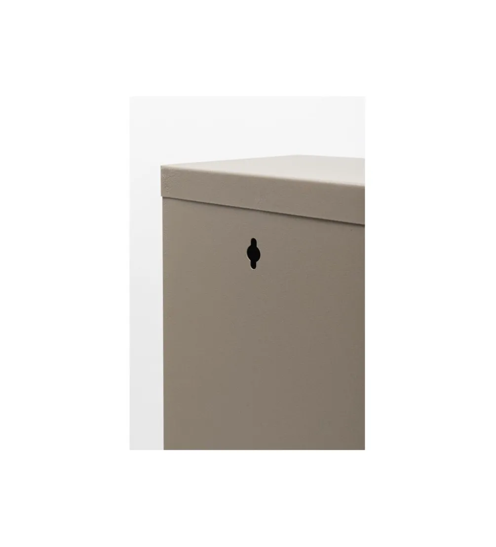 Szafka na buty CARUSO 136 cm taupe