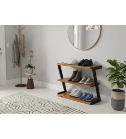 Szafka na buty MAMMUT 75 cm drewno akacja