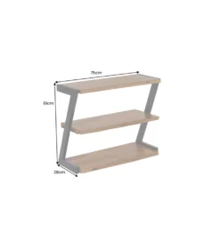 Szafka na buty MAMMUT 75 cm drewno akacja