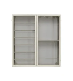 Szafka na wino PORTO 75 x 80 cm greige