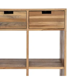 Szafka KURAN 96 cm drewno teak naturalny