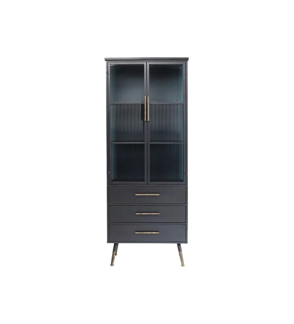Szafka LA GOMERA wysoka 180 cm antracytowy