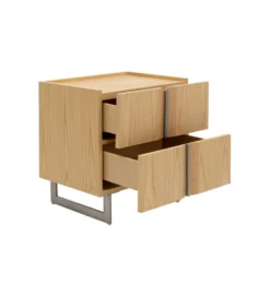 Szafka nocna GIULIO 55 x 58 cm naturalna