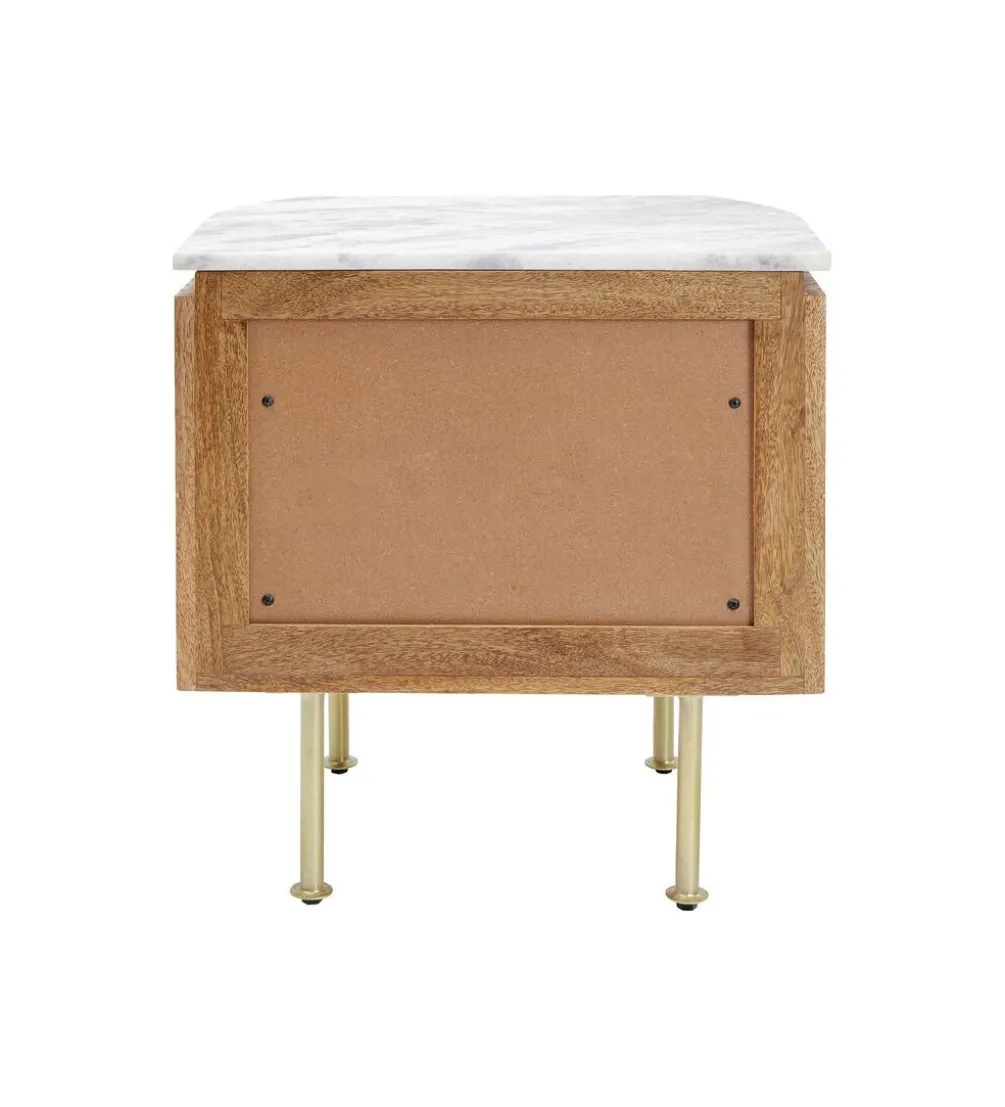 Szafka nocna GRACE 50 cm drewno mango