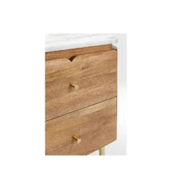 Szafka nocna GRACE 50 cm drewno mango