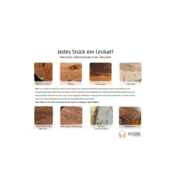 Szafka nocna Iron Craft drewno mango