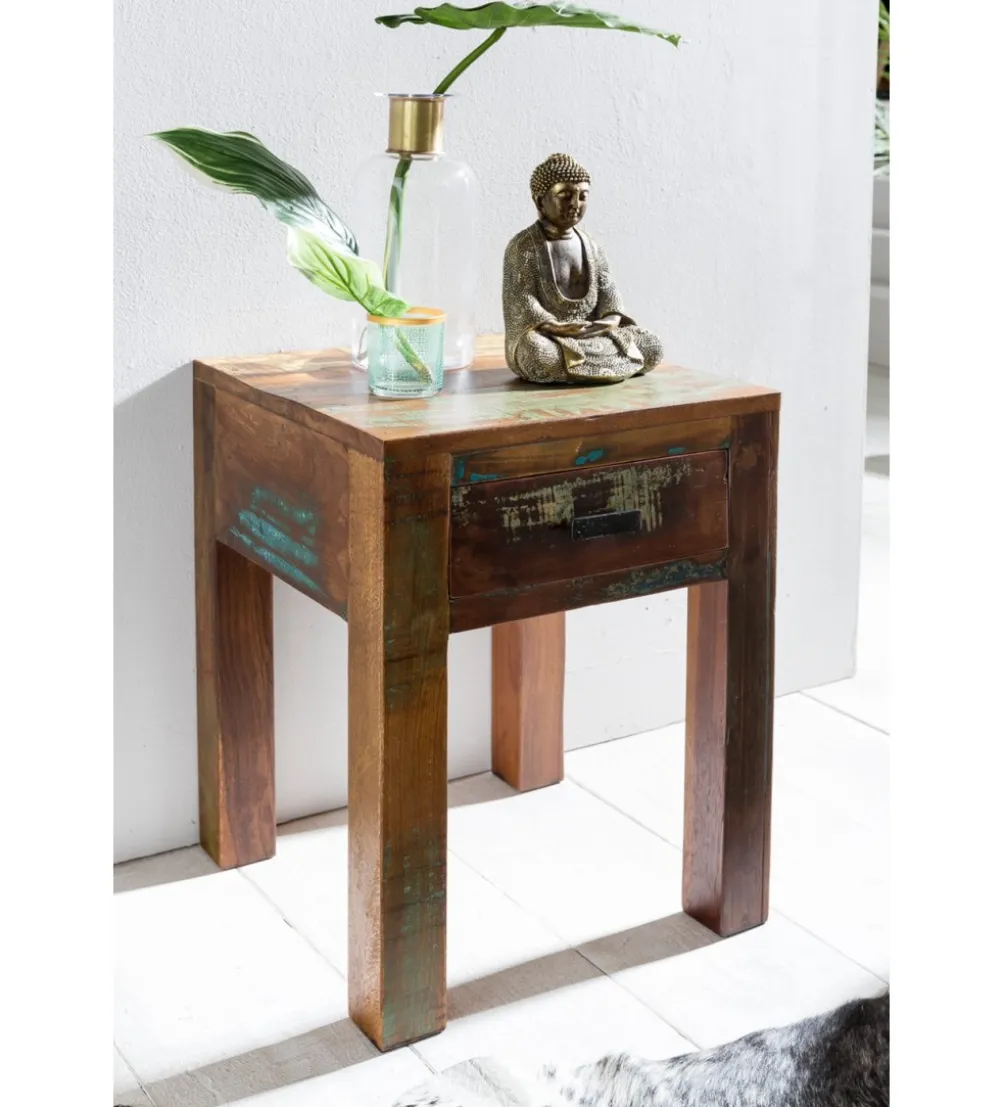 Szafka nocna JAKARTA 40 cm drewno mango