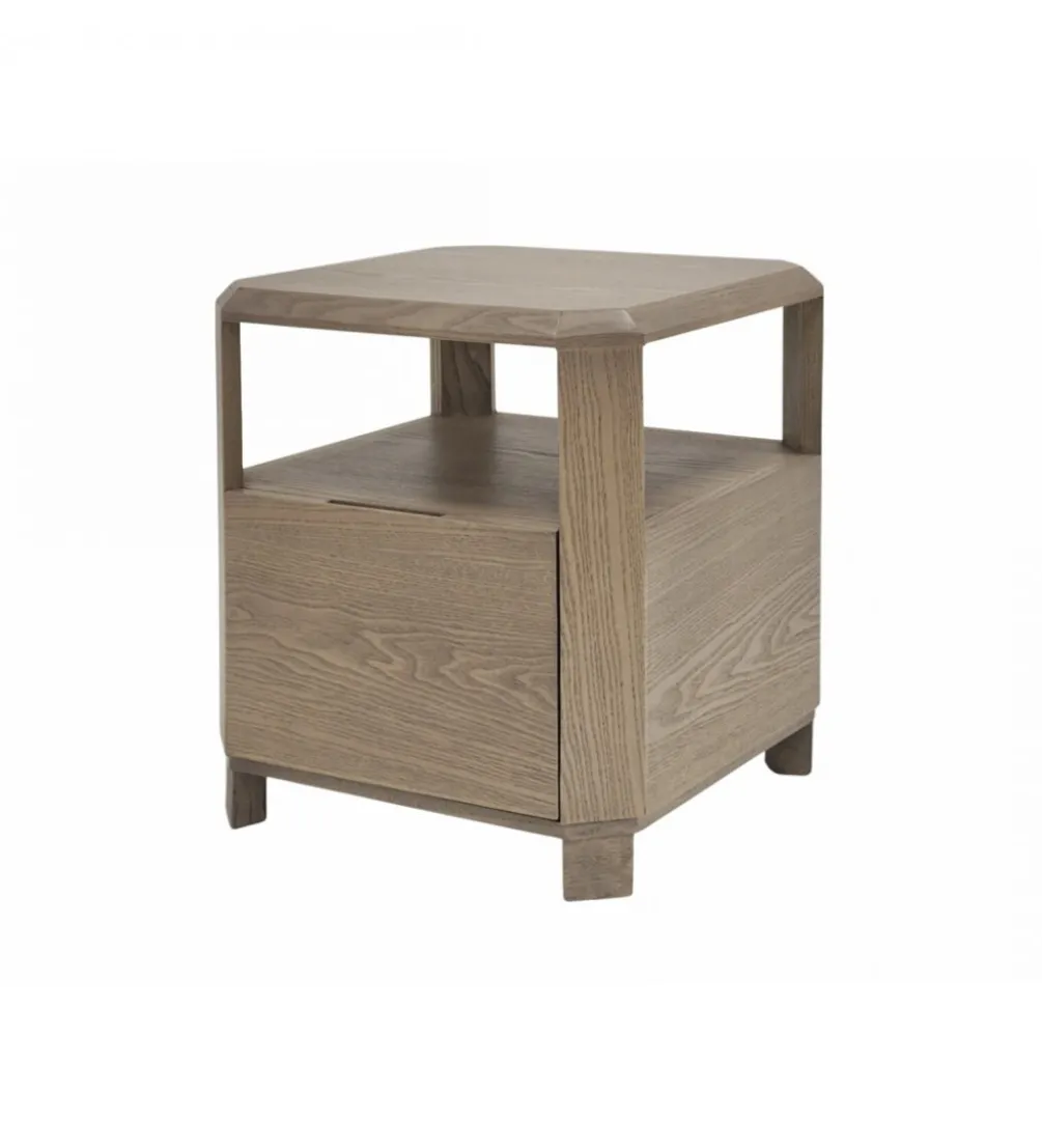 Szafka nocna LENNIER 50 cm naturalna