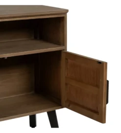 Szafka nocna PAUL 90 cm drewno jodła