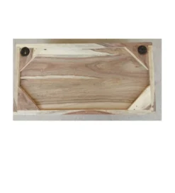 Szafka nocna wisząca EUFRAT Amazonas 50 cm drewno akacja